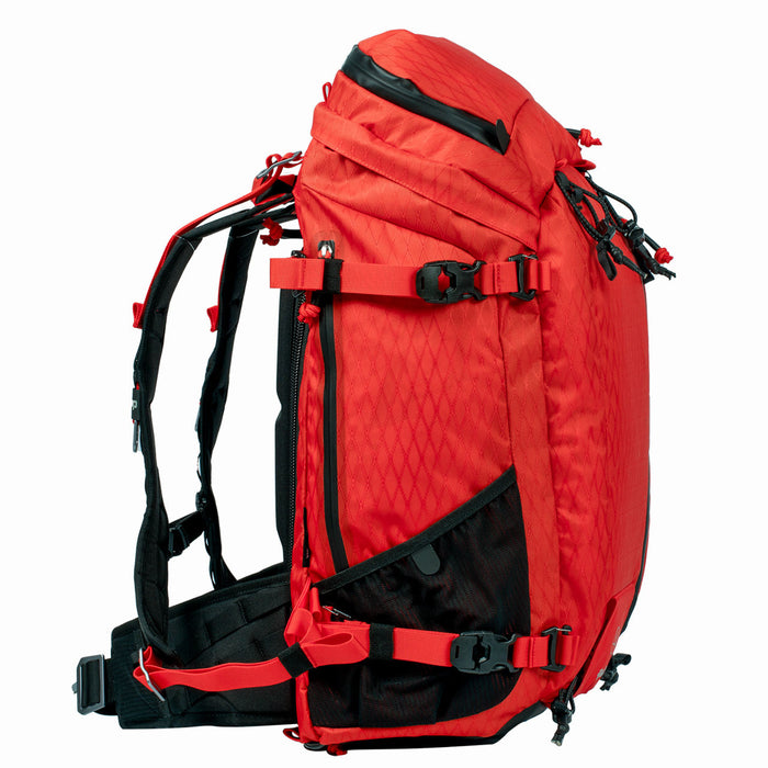 F-Stop AJNA 37L DuraDiamond Travel Camera Backpack Bundle - Magma Red/Orange