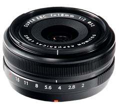 Fujifilm XF 18mm f/2 R Pancake Lens