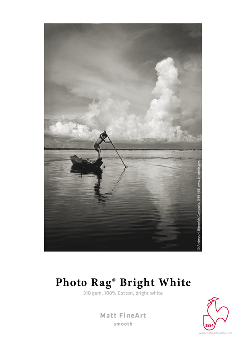 Hahnemühle Photo Rag Bright White 17" Roll Paper (310 GSM)