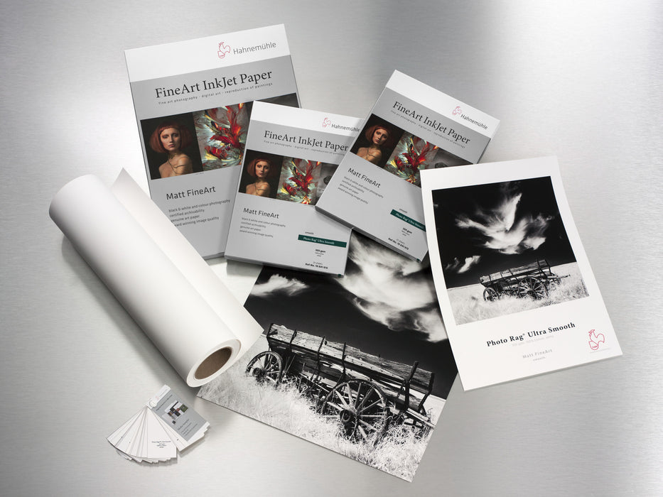 Hahnemühle Photo Rag Ultra Smooth 17 x 22" Paper (25 Sheets)