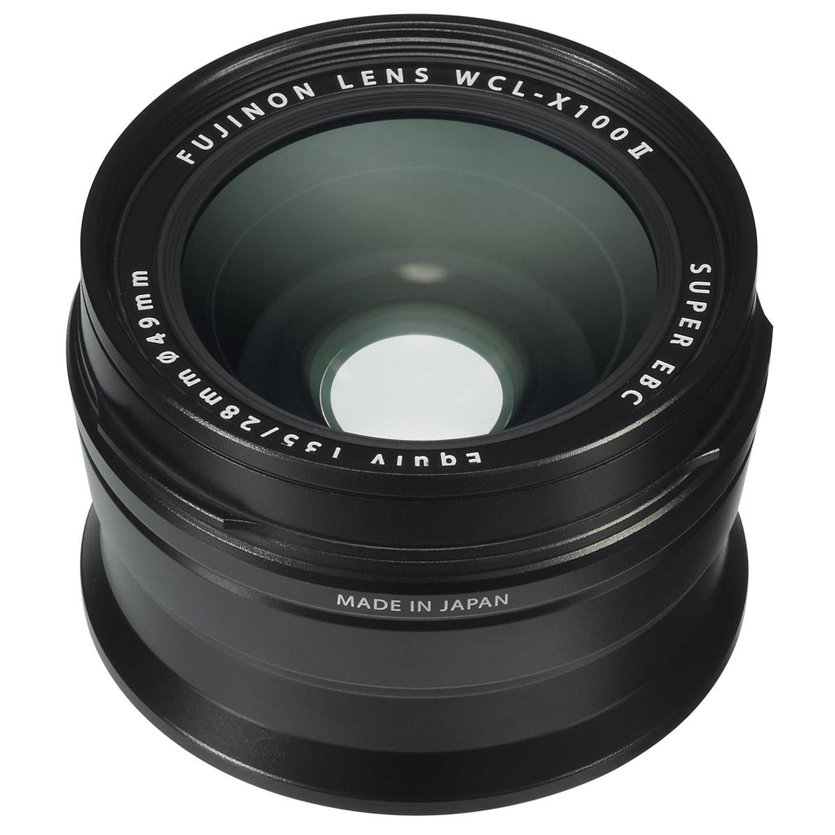Fujifilm WCL-X100 II Wide Conversion Lens for X100F Camera - Black  