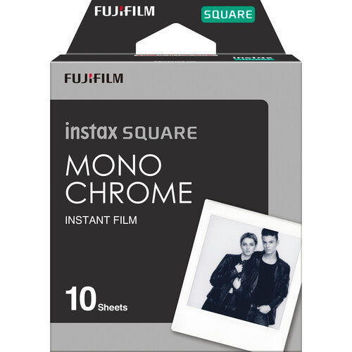 Fujifilm Instax Monochrome Square Instant Film - 10 Exposures