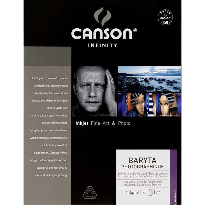 Canson Infinity Baryta Photographique II, 11 x 17"- 25 Sheets