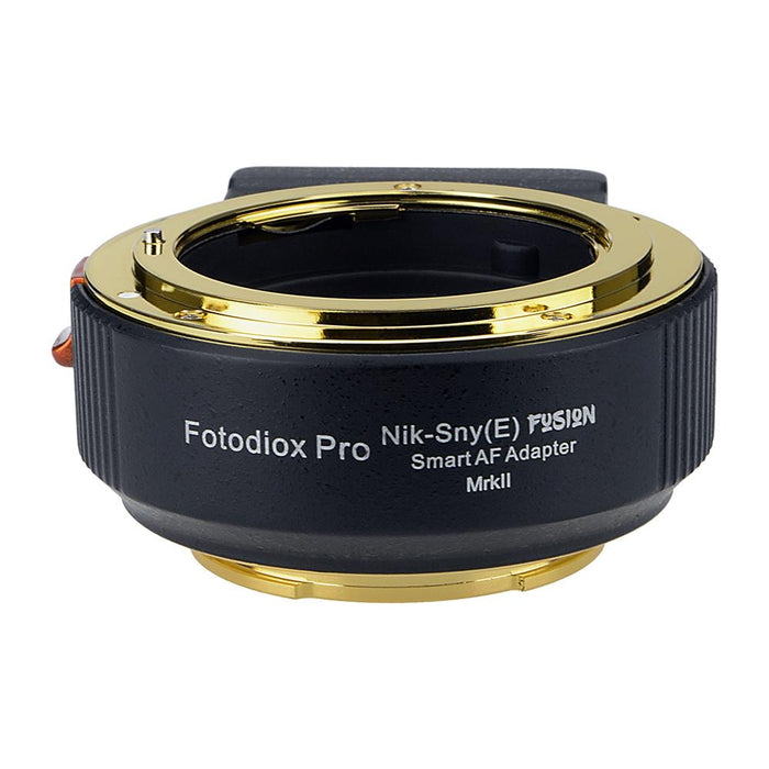 FotodioX FUSION Smart Mark II Adapter for Nikon F Lens to Sony E-Mount Camera