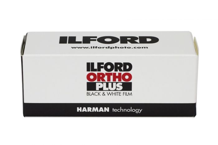 Ilford Ortho Plus 80 Black & White Negative - 120 Roll Film, Single Roll