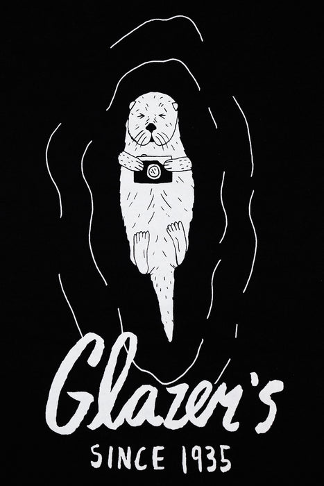 Glazer's Otter T-Shirt Black - Mens, Large