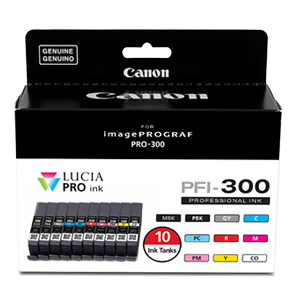 Canon PFI-300 10-ink Set