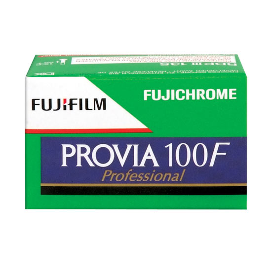 Fujifilm Fujichrome Provia 100F Professional RDP-III Color Transparency -  120 Film, 5 Pack