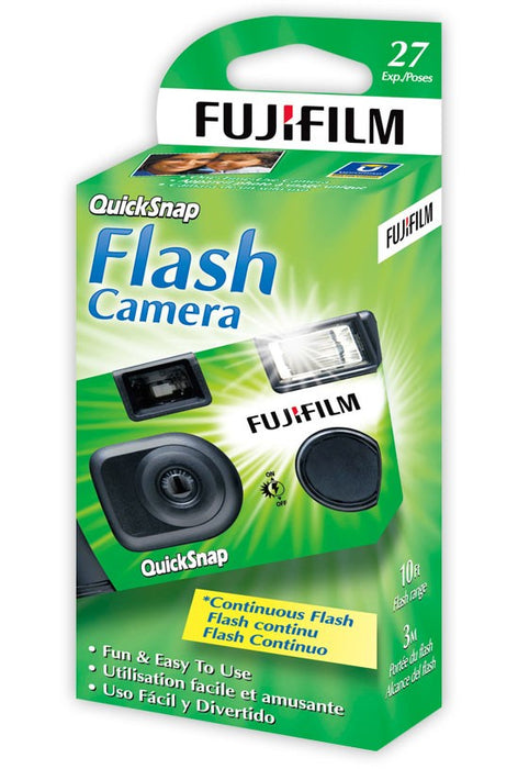 Fujifilm Quicksnap Flash 400 Single Use Camera with Flash - 27 Exposures