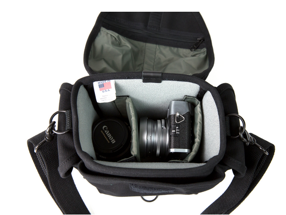 F-8 Small Canvas Shoulder Bag (Olive) - Allen's Camera