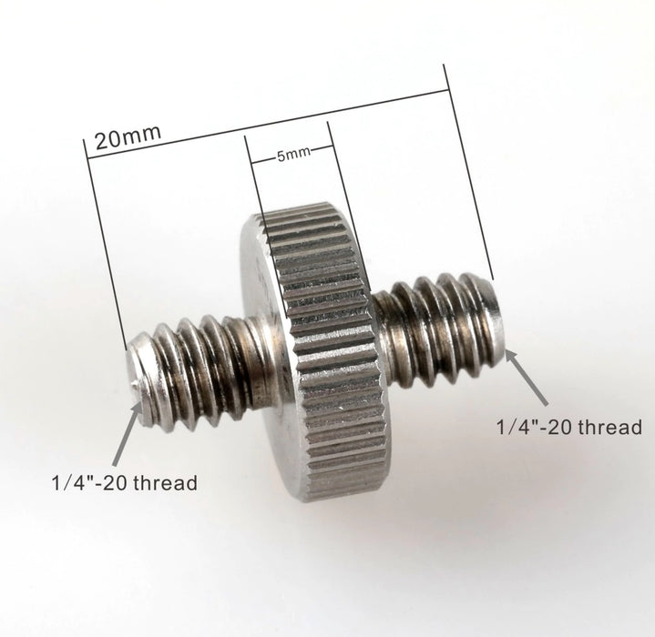 SmallRig 1/4" to 1/4" thread Double Head Stud 5pcs 1879
