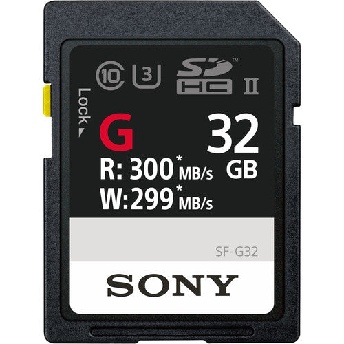 Sony 32GB SF-G Series UHS-II SDHC Memory Card