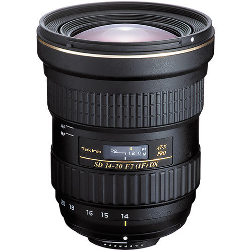 Tokina AT-X 14-20mm f/2 PRO DX - Canon Mount Lens