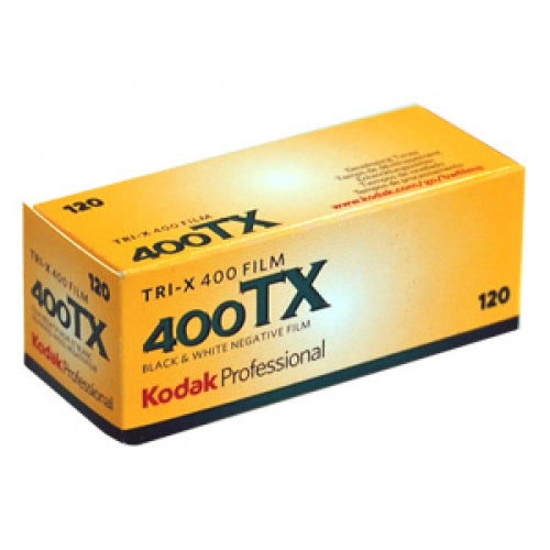 Kodak Professional Tri-X 400 Black & White Negative - 120 Film, Single Roll