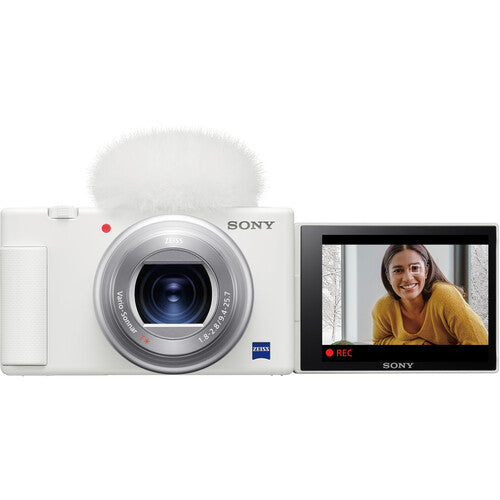 Sony Alpha ZV-1 Compact Vlogging Camera - White